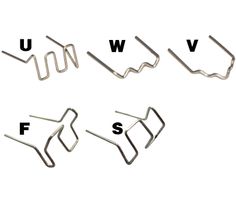 Grapas y grapas de acero inoxidable por 100 unidades