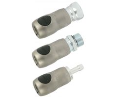 Staubli RSI-08 Raccord Rapide Pour Air Comprimé 8mm En Acier chromé