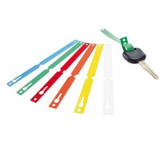 STRIPE Plastic Workshop Key Labels - 1000 pieces