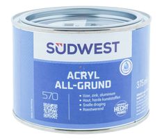 Südwest ACRYL U51 All Grund GRIJS Grondverf op Waterbasis 375ml