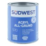 Südwest ACRYL U51 All Grund SCHWARZ Grundierung auf Wasserbasis 750ml