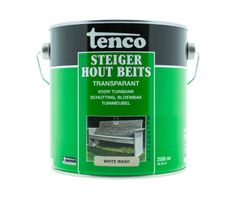 Tenco Scaffolding Wood Stain White 2,5 liter