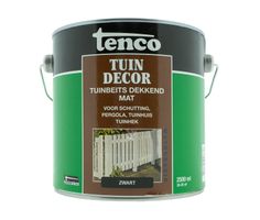 Tenco Tuindecor Zwart Mat 2,5 liter