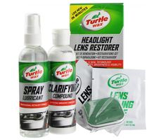 Turtle Wax Juego de reparación de faros