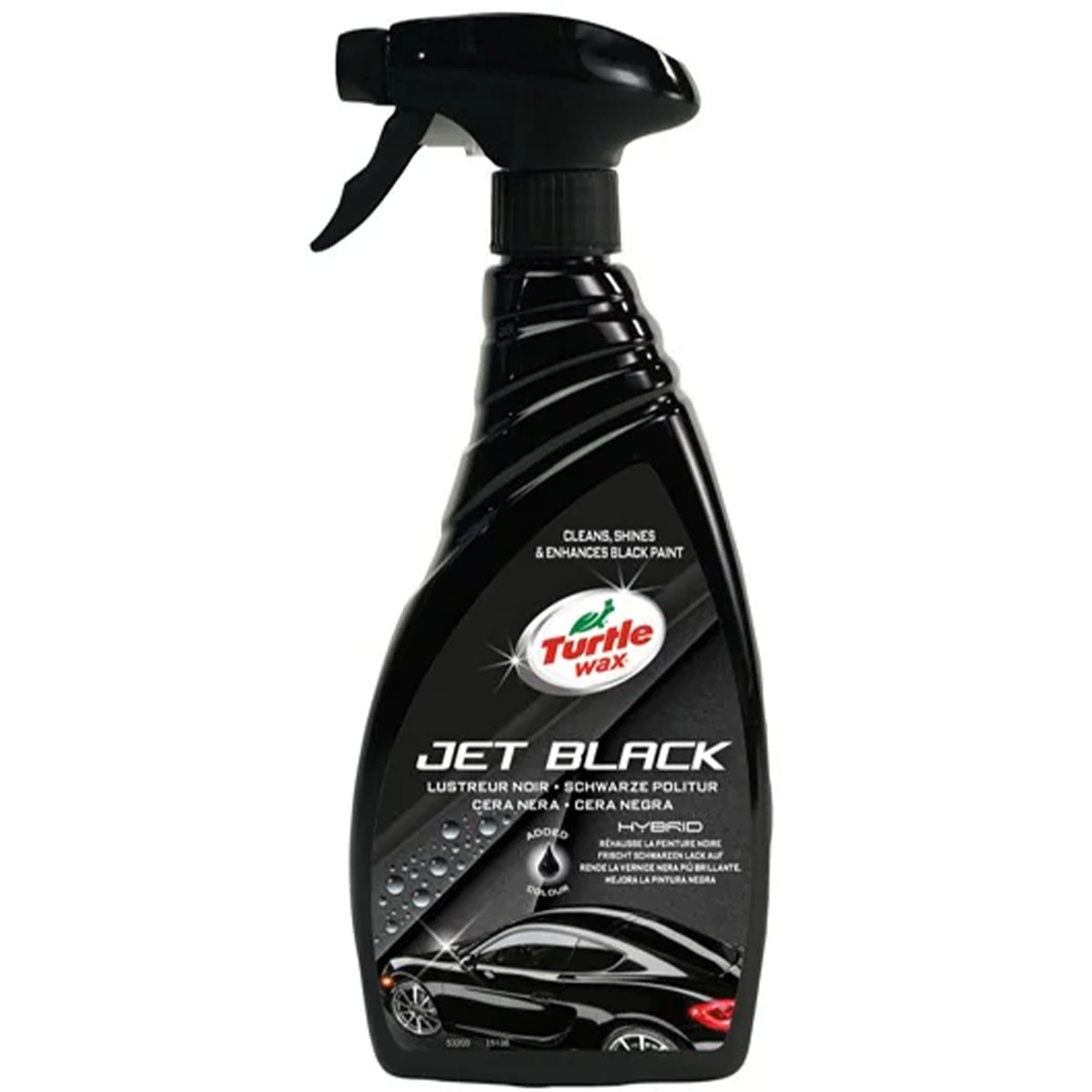 Buy Turtle Wax Jet Black Spray Wax - 500ml? - CROP