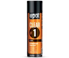 U-POL #1 CLEAR UV-bestendige Blanke Lak Hoogglans spuitbus 450ml