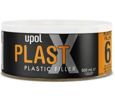 U-POL PLAST-X 2K Flexibler Kunststoff-Spachtel SCHWARZ 600ml