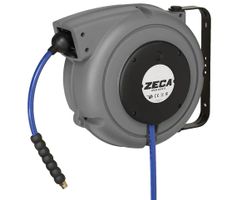 ZECA 804 Automatische Slanghaspel Zilver 9+1 meter 8mm