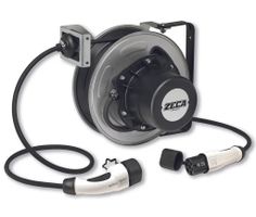ZECA Kabeltrommel E-Auto Ladekabel 1F 32A Typ 2 (M) auf Typ 1 (W)