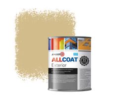 Zinsser Allcoat Exterior Wall Paint RAL 1001 Beige - 1 liter