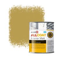 Zinsser Allcoat Interior Wall Paint RAL 1024 Ochre yellow - 1 liter