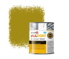 Zinsser Allcoat Interior Wall Paint RAL 1027 Curry - 1 liter