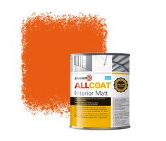 Zinsser Allcoat Interior Wall Paint RAL 2004 Pure orange - 1 liter