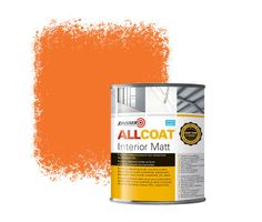 Zinsser Allcoat Interior Wall Paint RAL 2008 Bright red orange - 1 liter
