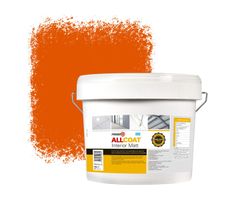 Zinsser Allcoat Interior Wall Paint RAL 2009 traffic orange - 10 liter