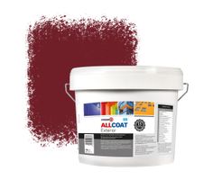 Zinsser Allcoat Peinture murale extérieure RAL 3004 Rouge pourpre - 10 litre