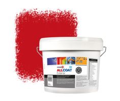Zinsser Allcoat Exterior Muurverf RAL 3020 Verkeersrood - 10 liter