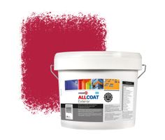 Zinsser Allcoat Exterior Muurverf RAL 3027 Signaalviolet - 10 liter