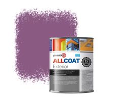 Zinsser Allcoat Exterior Wall Paint RAL 4001 Roodlila - 1 liter