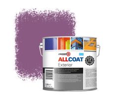 Zinsser Allcoat Per Pareti Per Uso Esterno RAL 4001 Roodlila - 2,5 litro