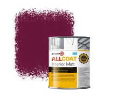 Zinsser Allcoat Interior Wall Paint RAL 4004 Claret violet - 1 liter