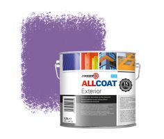 Zinsser Allcoat Per Pareti Per Uso Esterno RAL 4005 Blauwlila - 2,5 litro