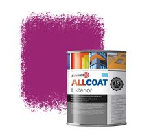 Zinsser Allcoat Exterior Wall Paint RAL 4006 Verkeerspaars - 1 liter