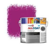 Zinsser Allcoat Per Pareti Per Uso Esterno RAL 4006 Verkeerspaars - 2,5 litro