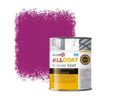 Zinsser Allcoat Interior Wall Paint RAL 4006 Traffic purple - 1 liter