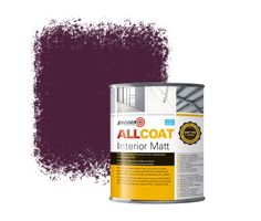 Zinsser Allcoat Interior Wall Paint RAL 4007 Purple violet - 1 liter