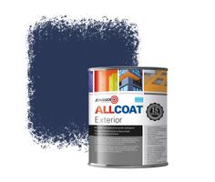 Zinsser Allcoat Per Pareti Per Uso Esterno RAL 5003 Blu zaffiro - 1 litro
