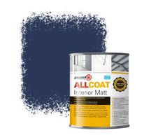 Zinsser Allcoat Interior Wall Paint RAL 5003 Sapphire blue - 1 liter
