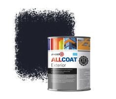 Zinsser Allcoat Per Pareti Per Uso Esterno RAL 5004 Blu nerastro - 1 litro