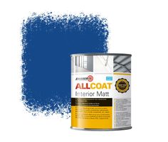 Zinsser Allcoat Interior Wall Paint RAL 5005 Signal blue - 1 liter