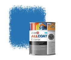 Zinsser Allcoat Per Pareti Per Uso Esterno RAL 5015 Blu cielo - 1 litro