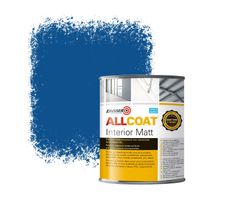 Zinsser Allcoat Interior Wall Paint RAL 5017 Traffic blue - 1 liter