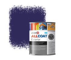 Zinsser Allcoat Per Pareti Per Uso Esterno RAL 5022 Blu notte - 1 litro