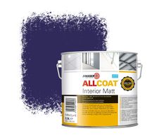 Zinsser Allcoat Interior Wall Paint RAL 5022 Night blue - 2,5 liter