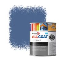 Zinsser Allcoat Per Pareti Per Uso Esterno RAL 5023 Blu distante - 1 litro