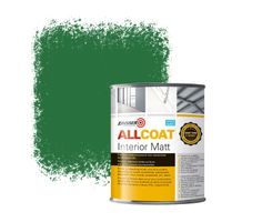 Zinsser Allcoat Interior Wall Paint RAL 6001 Emerald green - 1 liter