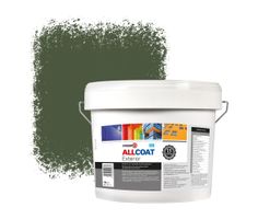 Zinsser Allcoat Exterior Muurverf RAL 6003 Olijfgroen - 10 liter