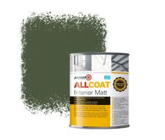 Zinsser Allcoat Interior Wall Paint RAL 6003 Olive Green - 1 liter