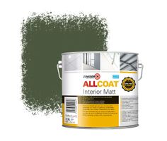 Zinsser Allcoat Interior Wall Paint RAL 6003 Olive Green - 2,5 liter