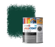 Zinsser Allcoat Per Pareti Per Uso Esterno RAL 6005 Verde grigiastro - 1 litro