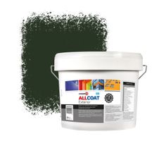 Zinsser Allcoat Exterior Muurverf RAL 6007 Flessengroen - 10 liter
