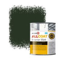 Zinsser Allcoat Interior Wall Paint RAL 6007 Bottle green - 1 liter