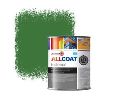 Zinsser Allcoat Per Pareti Per Uso Esterno RAL 6010 Verde erba - 1 litro