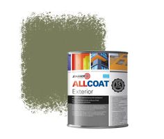 Zinsser Allcoat Per Pareti Per Uso Esterno RAL 6013 Verde canna - 1 litro