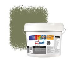 Zinsser Allcoat Per Pareti Per Uso Esterno RAL 6013 Verde canna - 10 litro