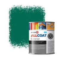 Zinsser Allcoat Per Pareti Per Uso Esterno RAL 6016 Verde turchese - 1 litro